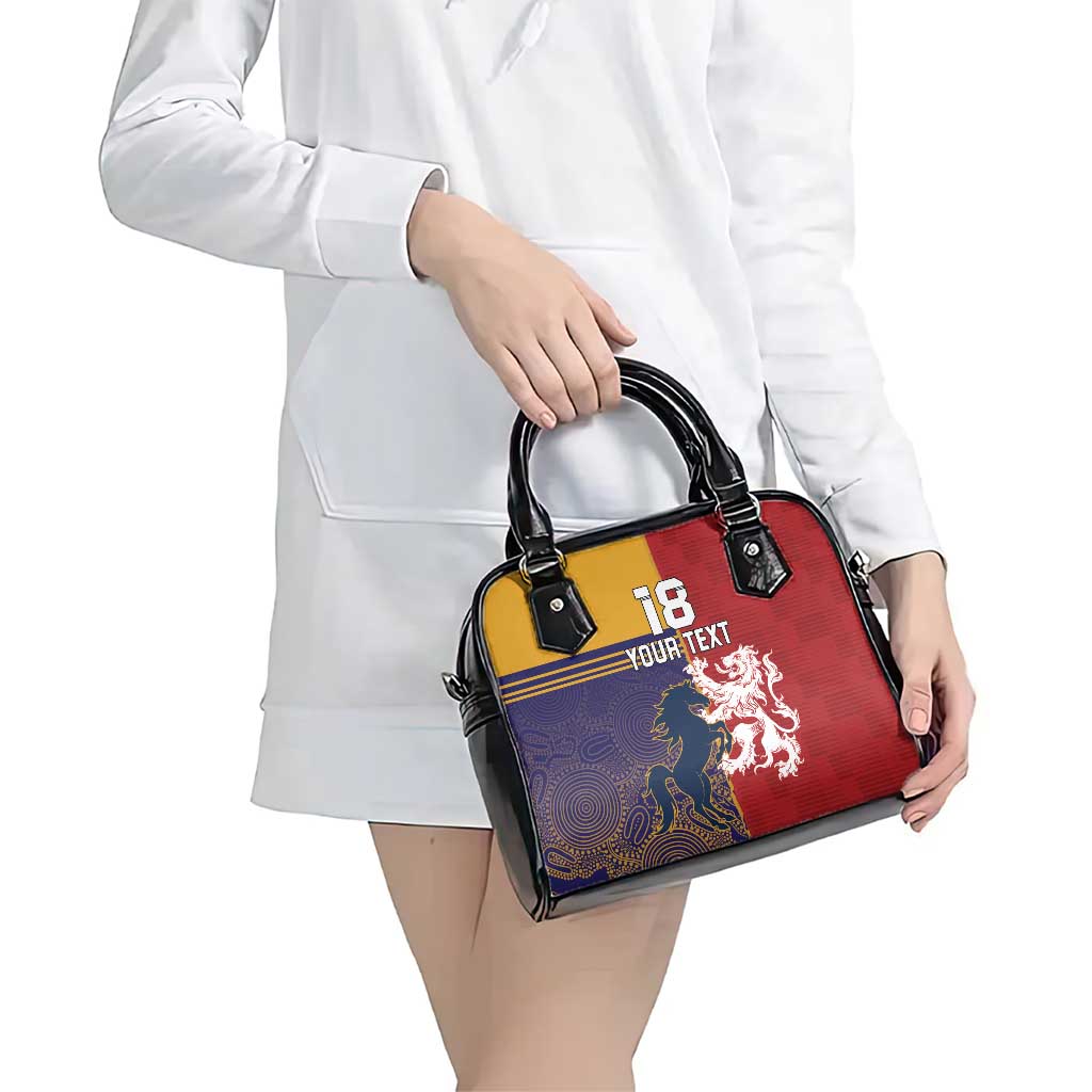 Custom British Lions Queensland Shoulder Handbag Unique Style LT18