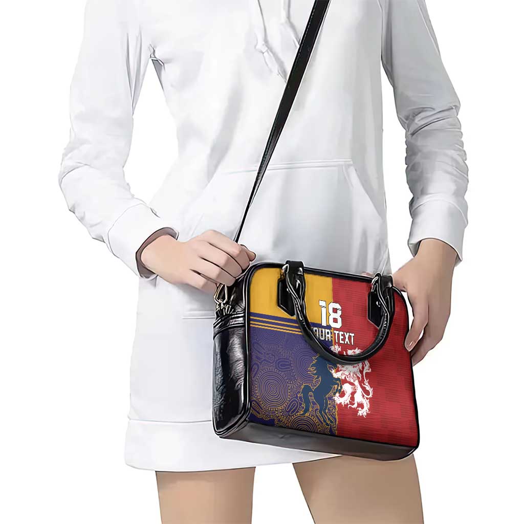 Custom British Lions Queensland Shoulder Handbag Unique Style LT18