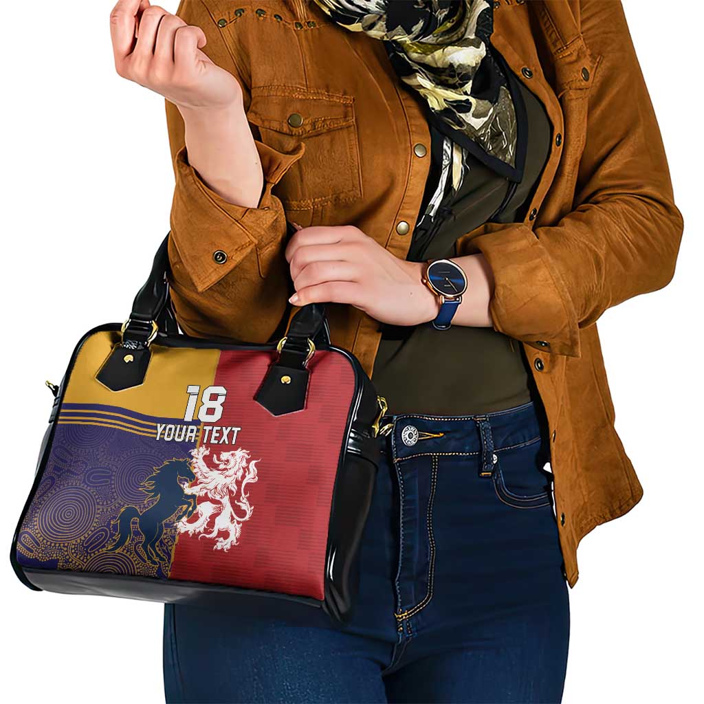 Custom British Lions Queensland Shoulder Handbag Unique Style LT18