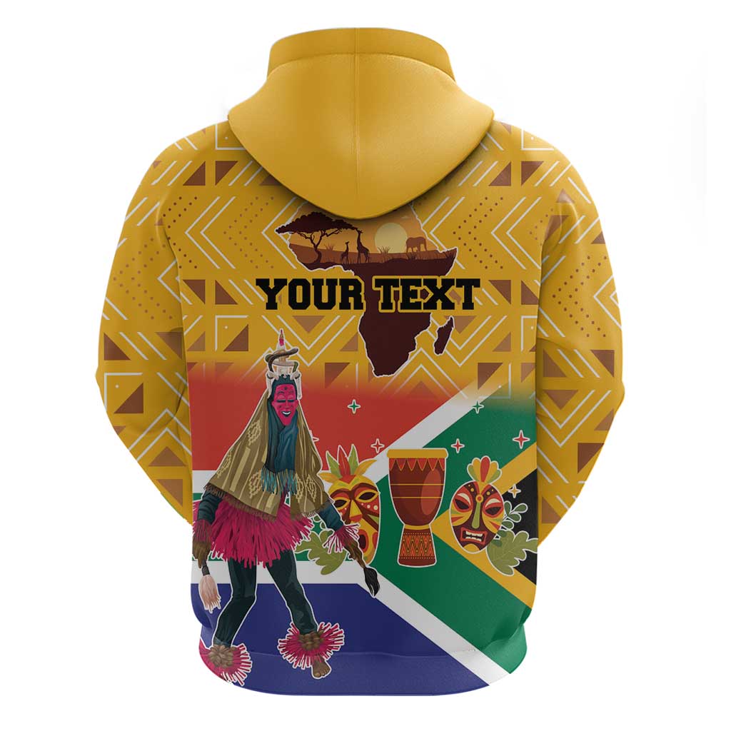 Personalized South Africa Heritage Day Hoodie With Traditional Dancer LT18
