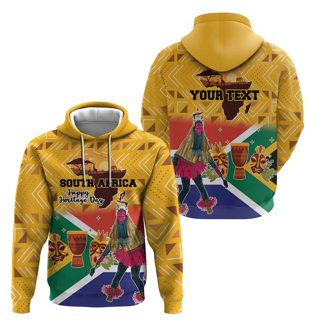 Personalized South Africa Heritage Day Hoodie With Traditional Dancer LT18