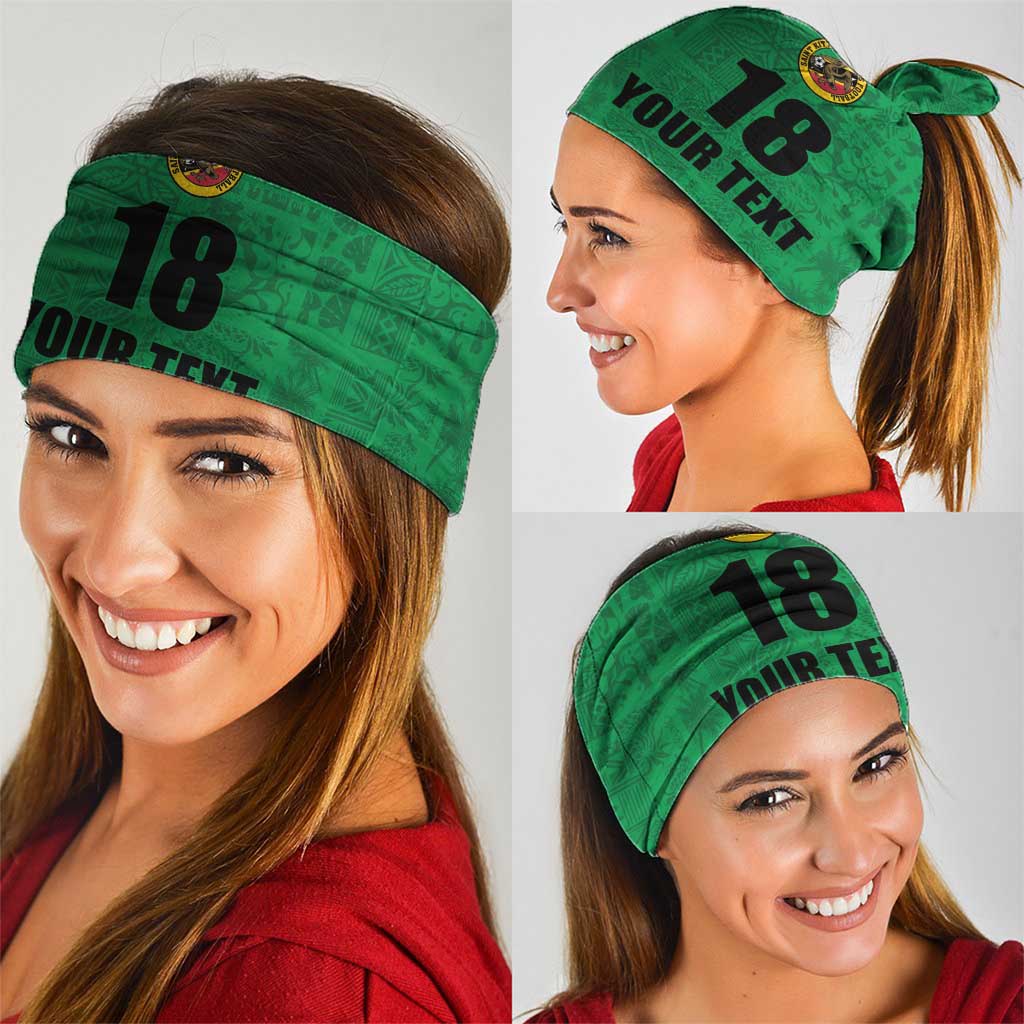 Custom Saint Kitts And Nevis Football Neck Gaiter Sugar Boyz Green Version LT18