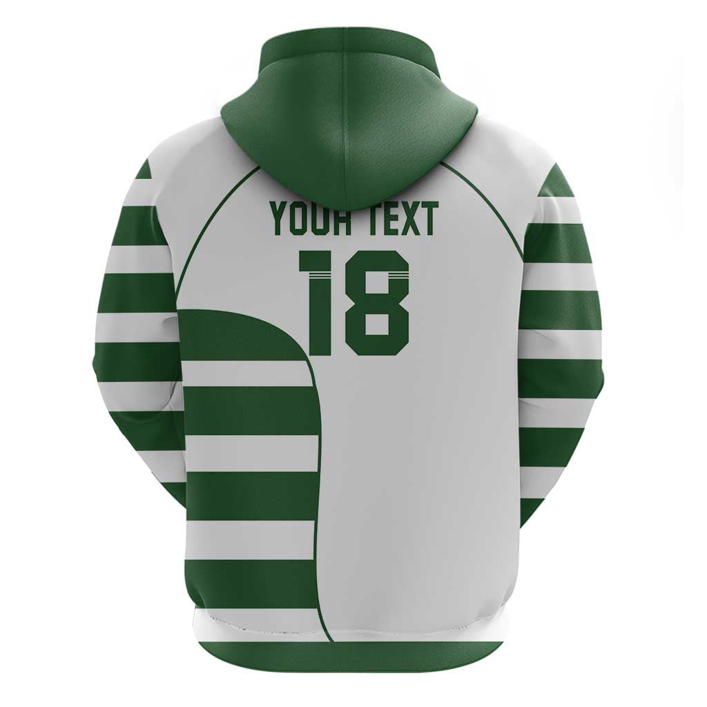 Custom Zimbabwe Rugby Hoodie The Sables Go Champion LT18
