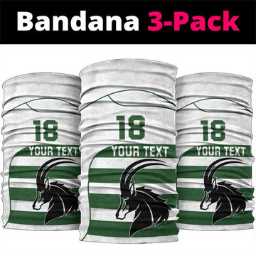 Custom Zimbabwe Rugby Neck Gaiter The Sables Go Champion LT18