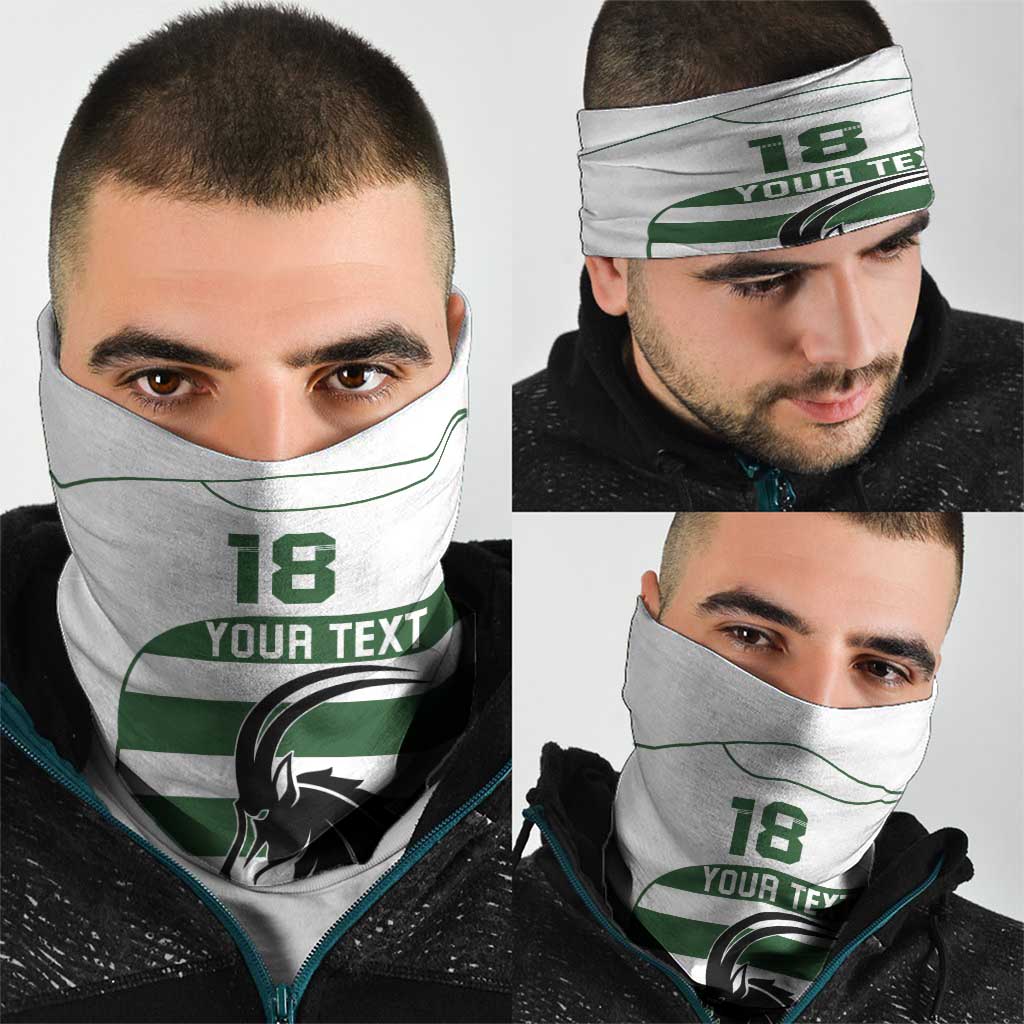 Custom Zimbabwe Rugby Neck Gaiter The Sables Go Champion LT18