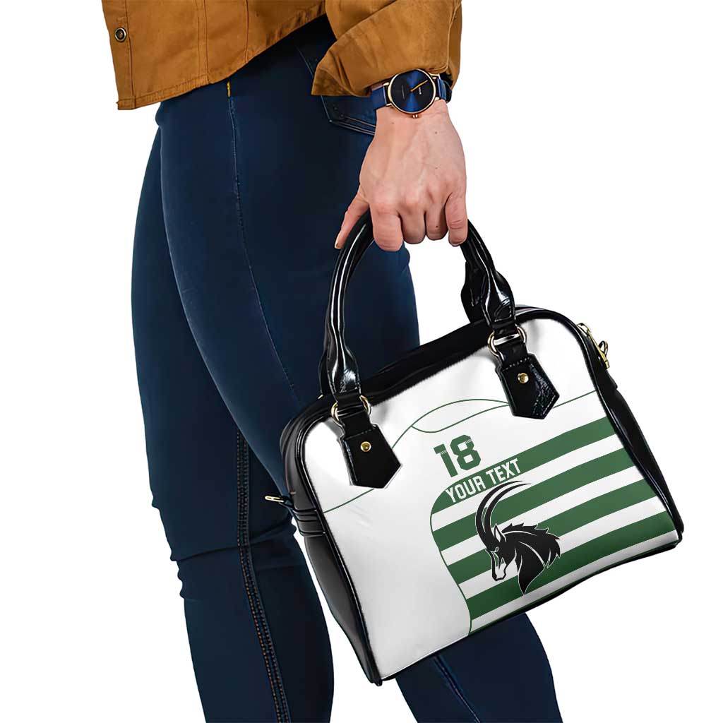 Custom Zimbabwe Rugby Shoulder Handbag The Sables Go Champion LT18