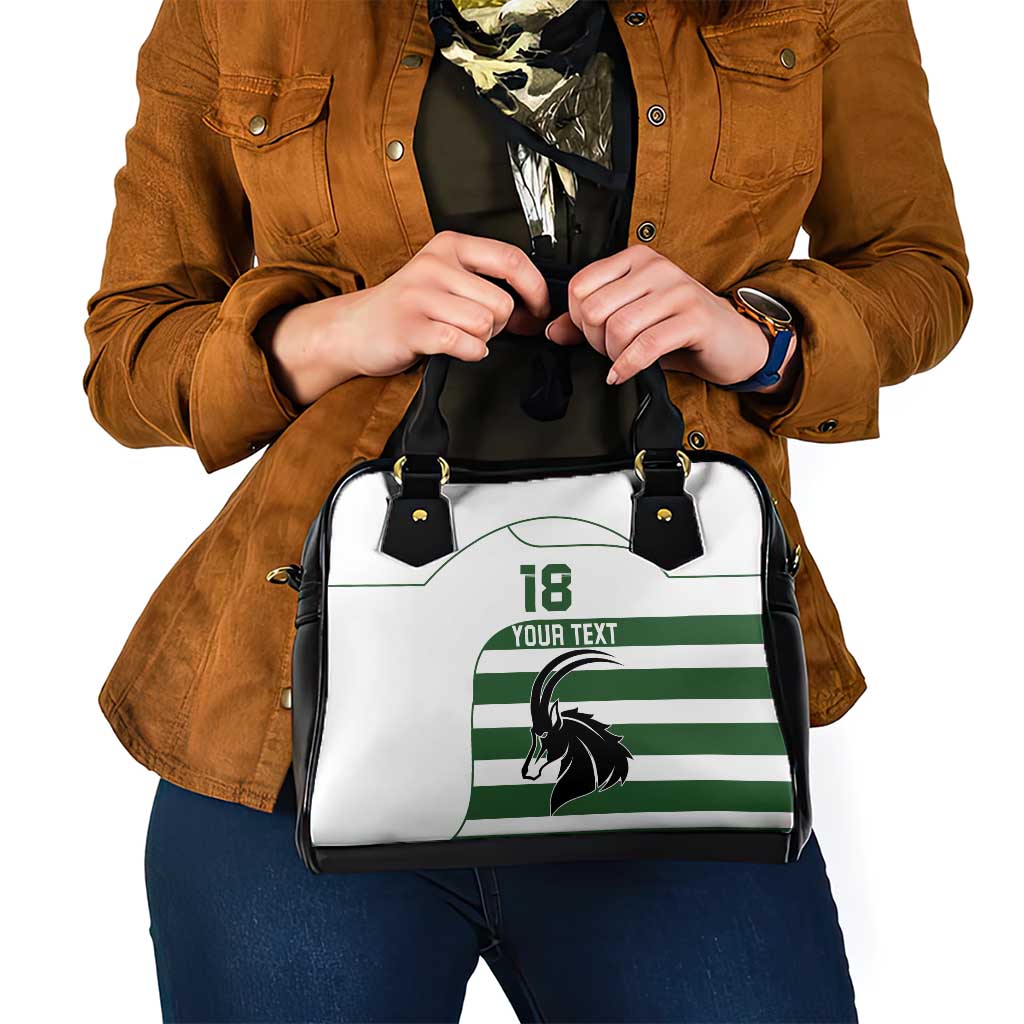 Custom Zimbabwe Rugby Shoulder Handbag The Sables Go Champion LT18