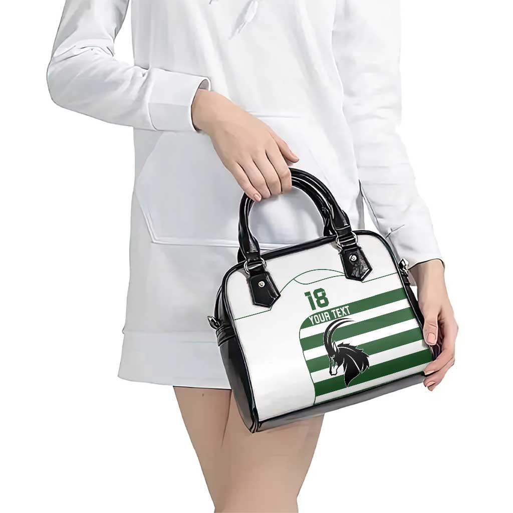 Custom Zimbabwe Rugby Shoulder Handbag The Sables Go Champion LT18