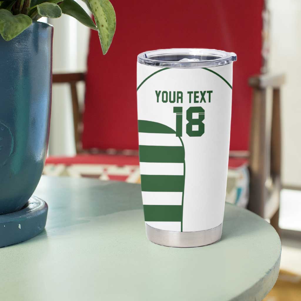 Custom Zimbabwe Sables Rugby Tumbler Cup Go Champion LT18