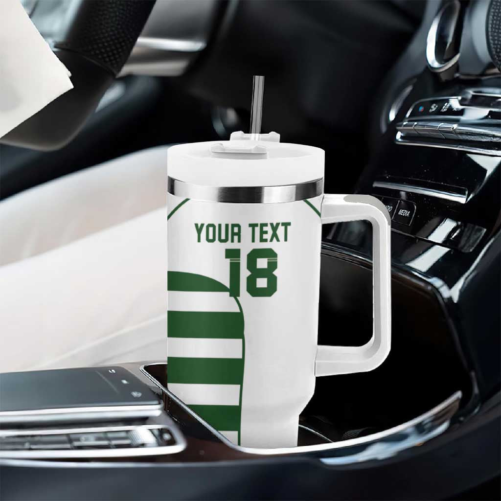 Custom Zimbabwe Sables Rugby Tumbler With Handle Go Champion LT18