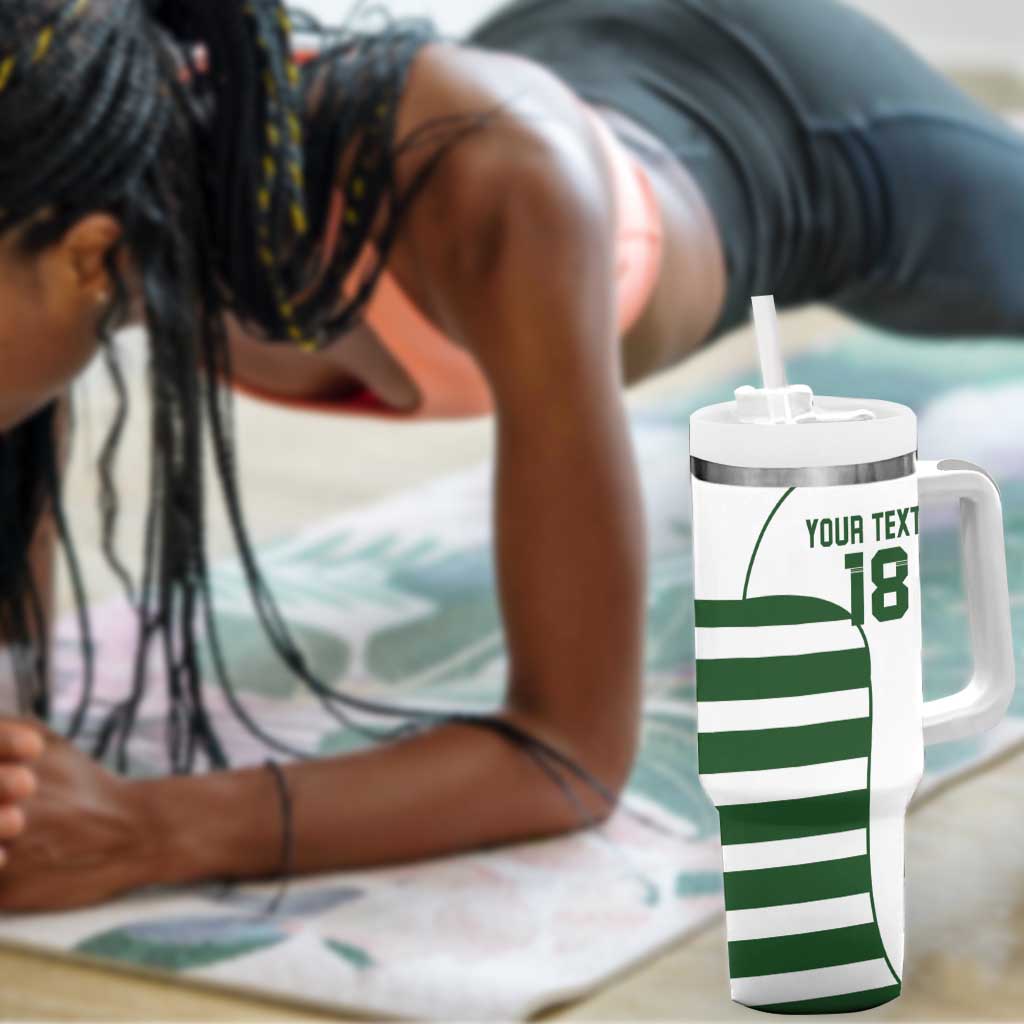 Custom Zimbabwe Sables Rugby Tumbler With Handle Go Champion LT18