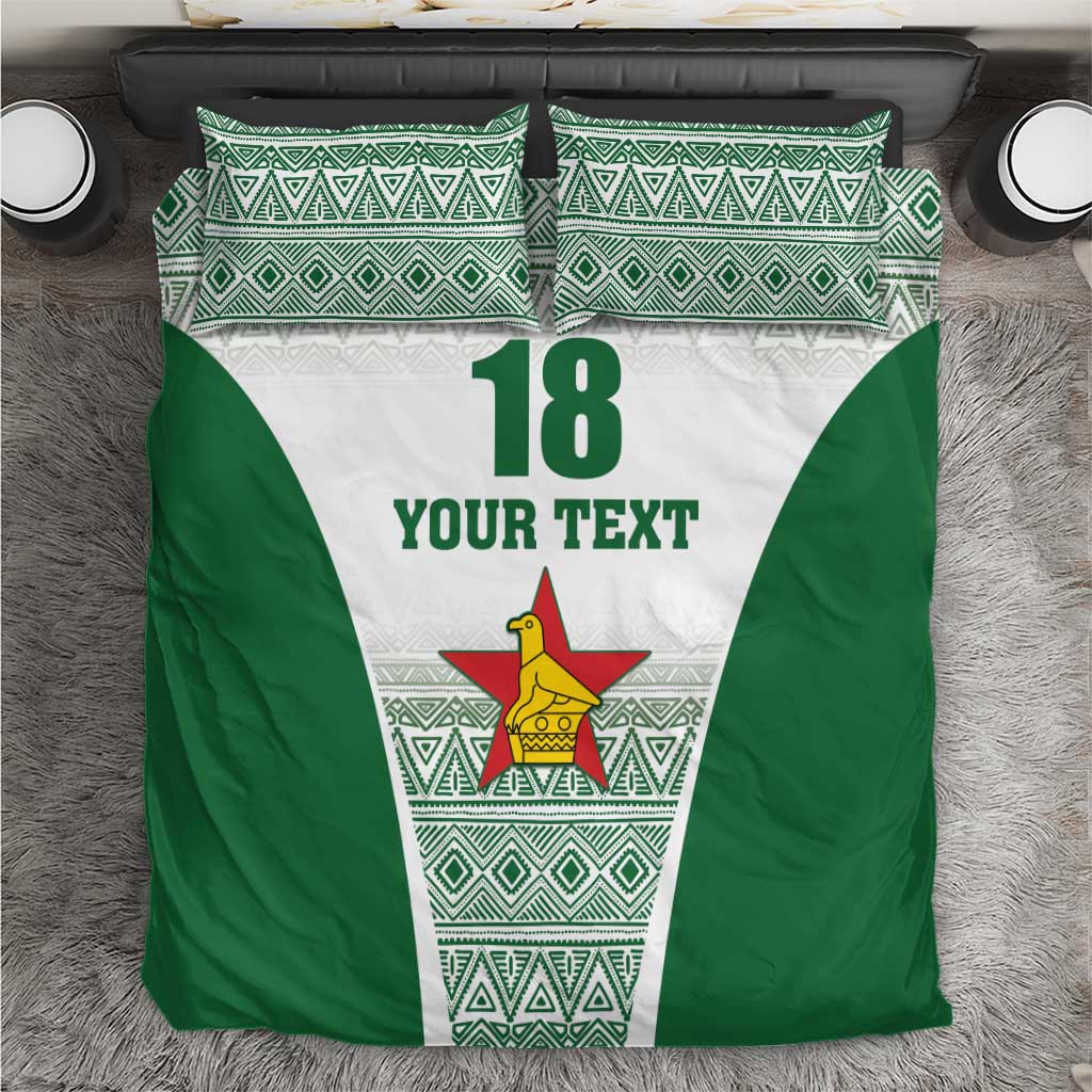 Custom Zimbabwe Sables Rugby Bedding Set African Patterns LT18