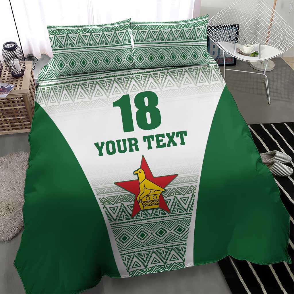 Custom Zimbabwe Sables Rugby Bedding Set African Patterns LT18