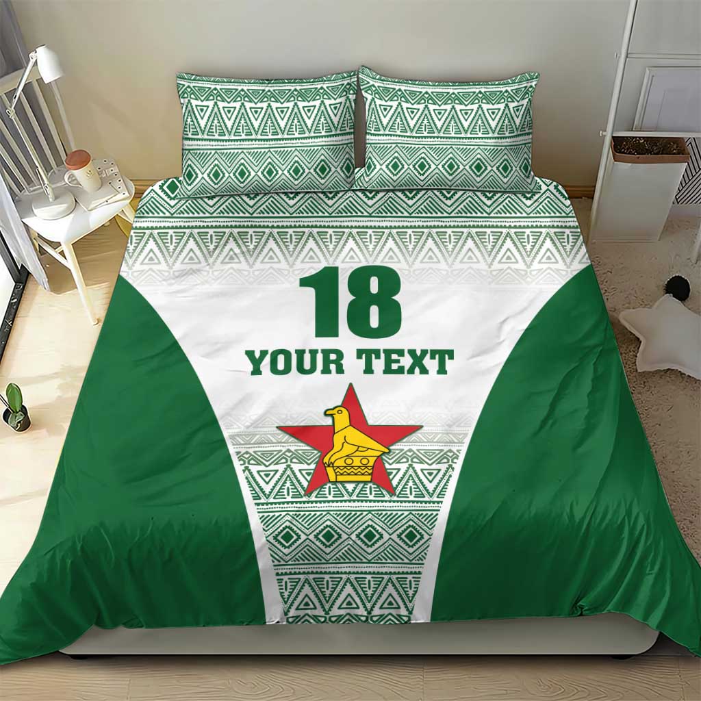 Custom Zimbabwe Sables Rugby Bedding Set African Patterns LT18
