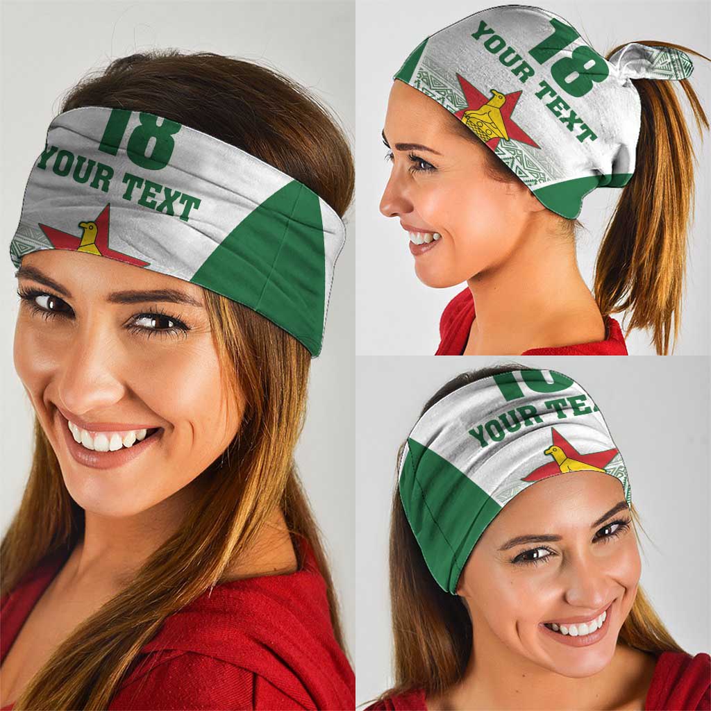 Custom Zimbabwe Rugby Neck Gaiter Sables African Patterns LT18
