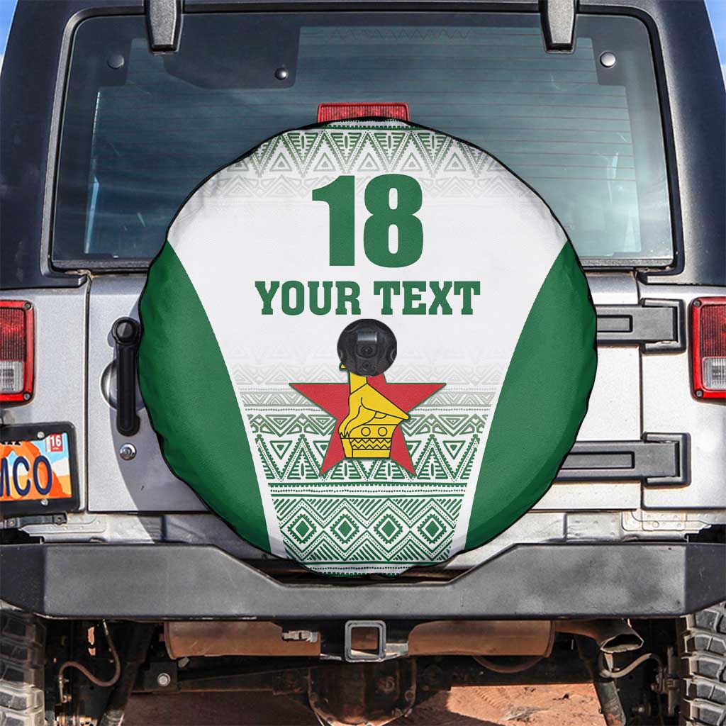 Custom Zimbabwe Rugby Spare Tire Cover Sables African Patterns LT18