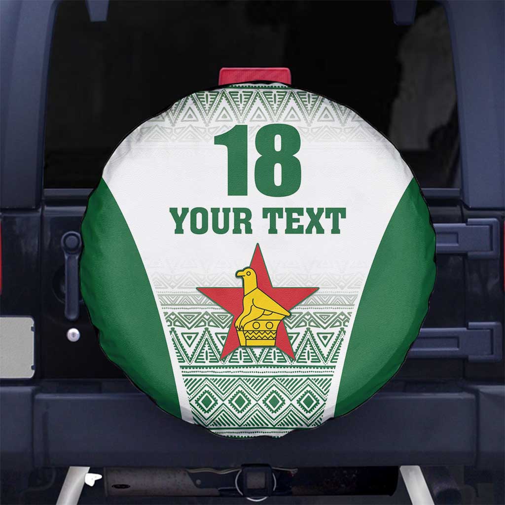 Custom Zimbabwe Rugby Spare Tire Cover Sables African Patterns LT18