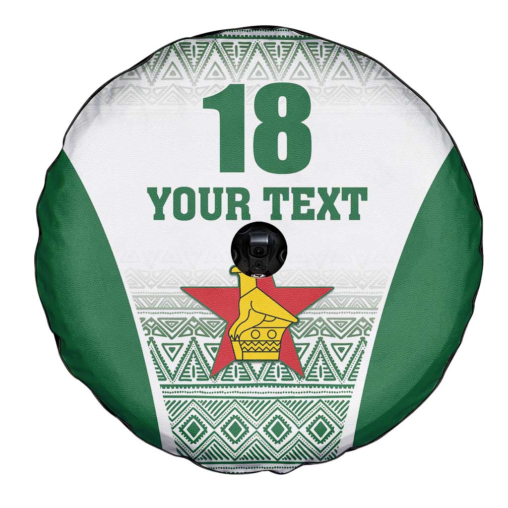 Custom Zimbabwe Rugby Spare Tire Cover Sables African Patterns LT18