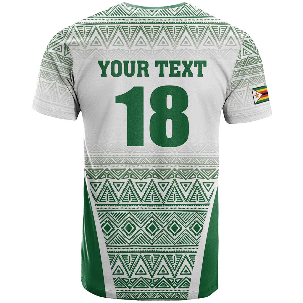 Custom Zimbabwe Sables Rugby T shirt African Patterns LT18