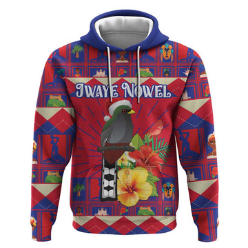 Personalized Haiti Jwaye Nowel Hoodie Hispaniolan Trogon With Hibiscus Flowers LT18