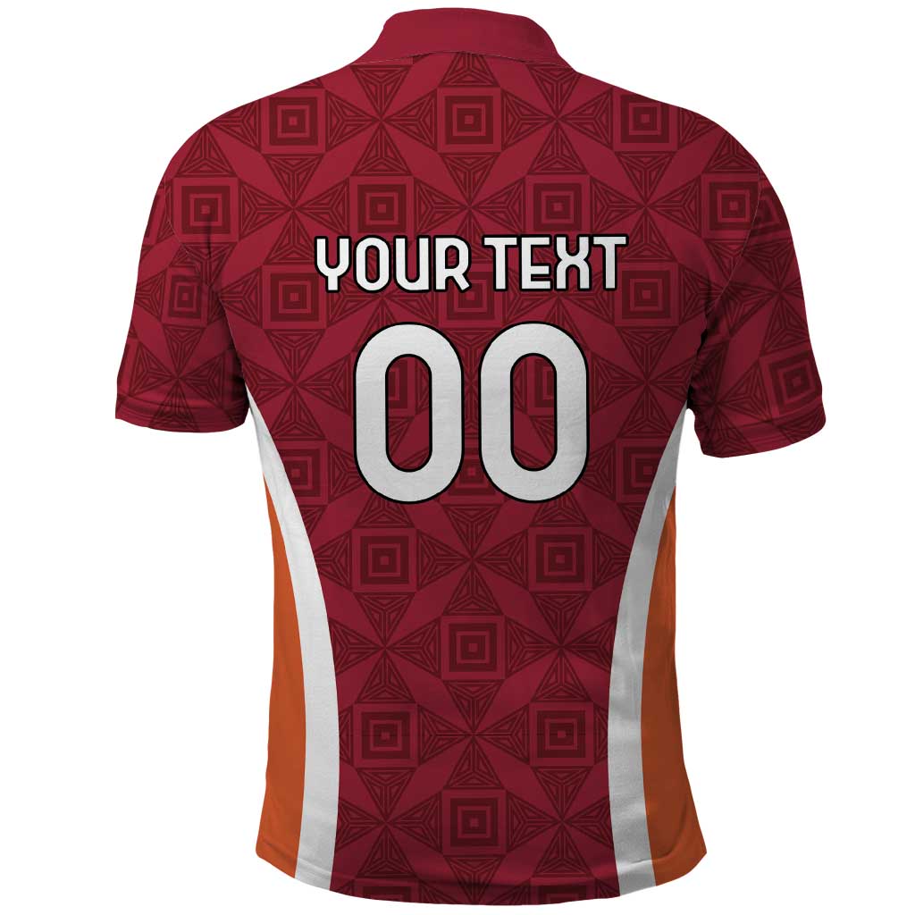 Custom Latvia Football Polo Shirt Latvijas Futbola Izlase LT18