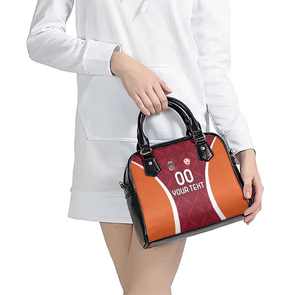 Custom Latvia Football Shoulder Handbag Latvijas Futbola Izlase LT18
