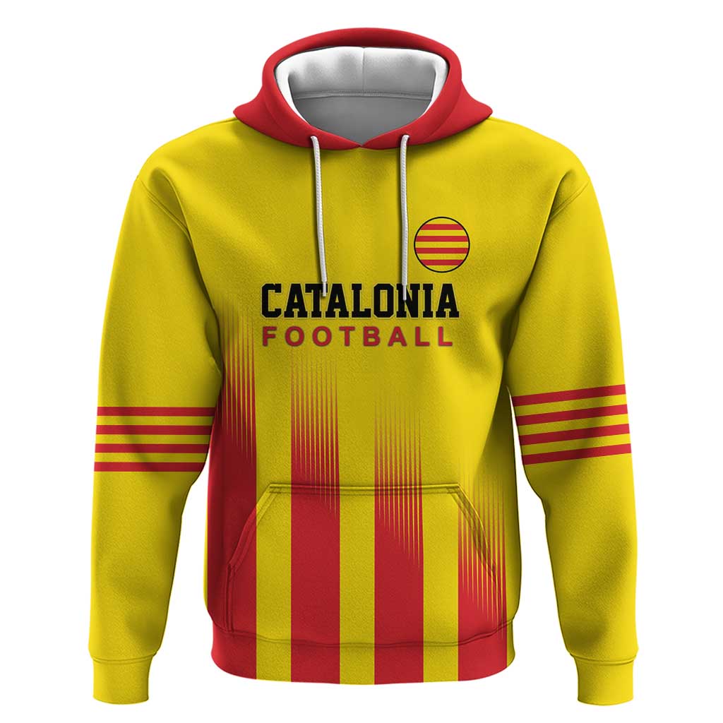 Custom Catalonia Football Hoodie Seleccio de futbol de Catalunya LT18