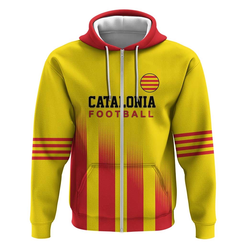 Custom Catalonia Football Hoodie Seleccio de futbol de Catalunya LT18