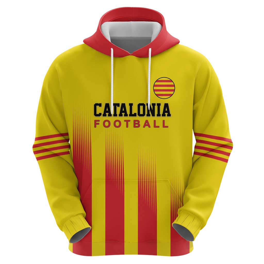 Custom Catalonia Football Hoodie Seleccio de futbol de Catalunya LT18