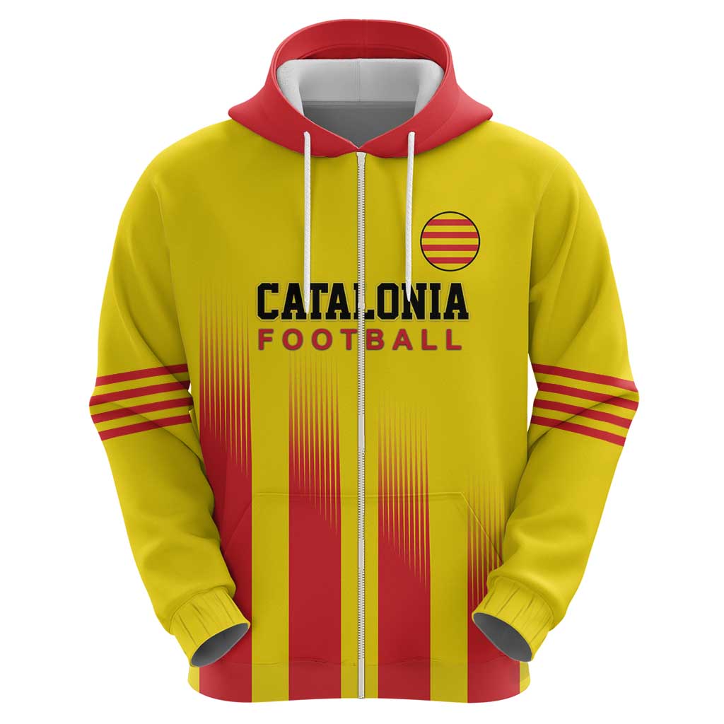 Custom Catalonia Football Hoodie Seleccio de futbol de Catalunya LT18