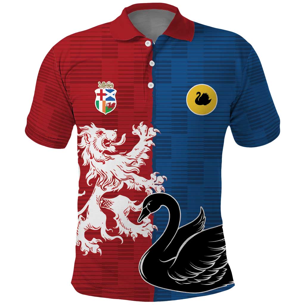 Custom British Lions Western Force Polo Shirt Unique Style LT18