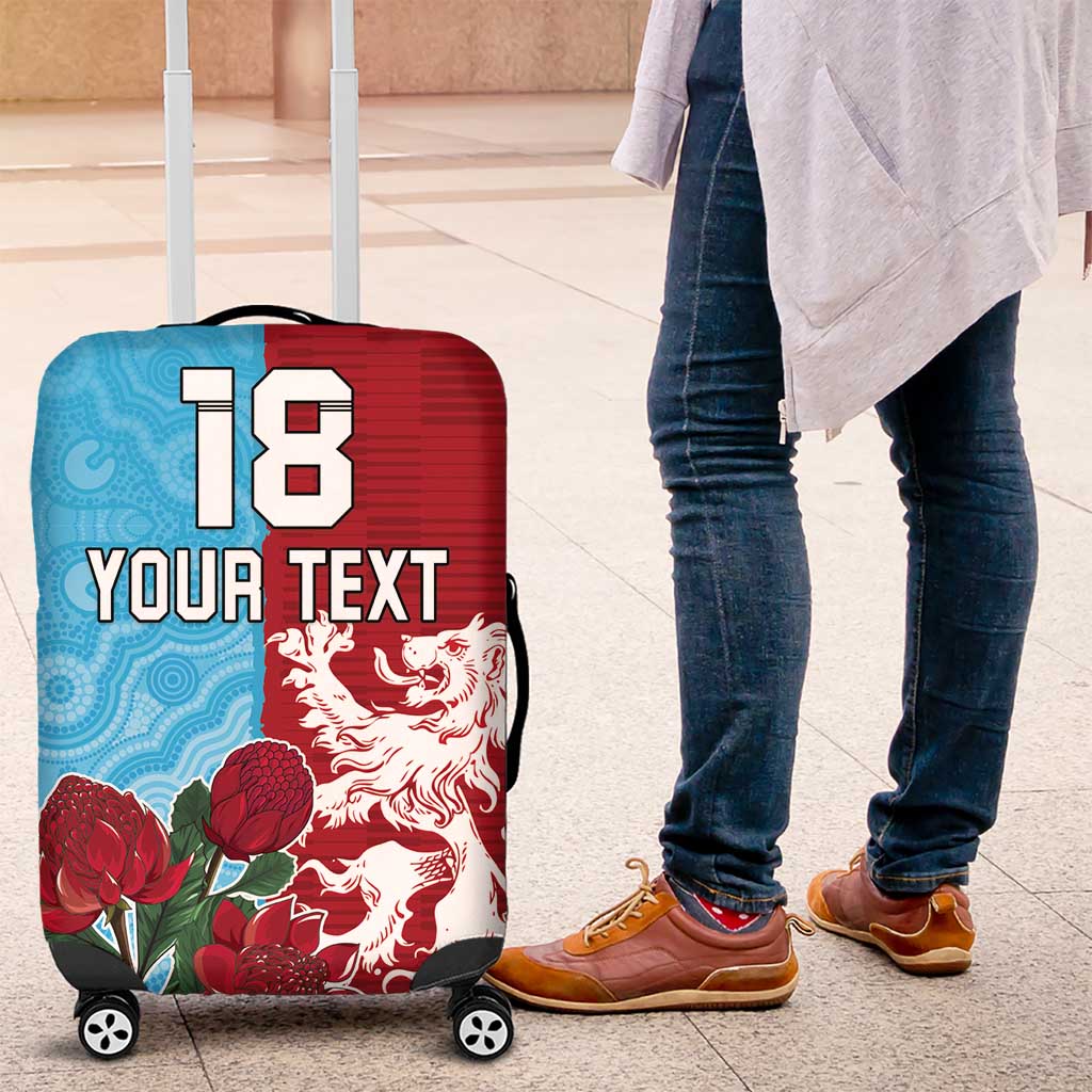 Custom British Lions Waratahs Luggage Cover Unique Style LT18