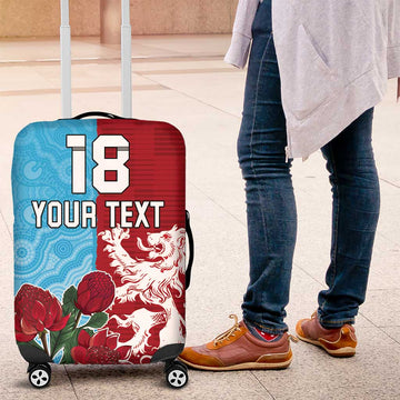 Custom British Lions Waratahs Luggage Cover Unique Style LT18