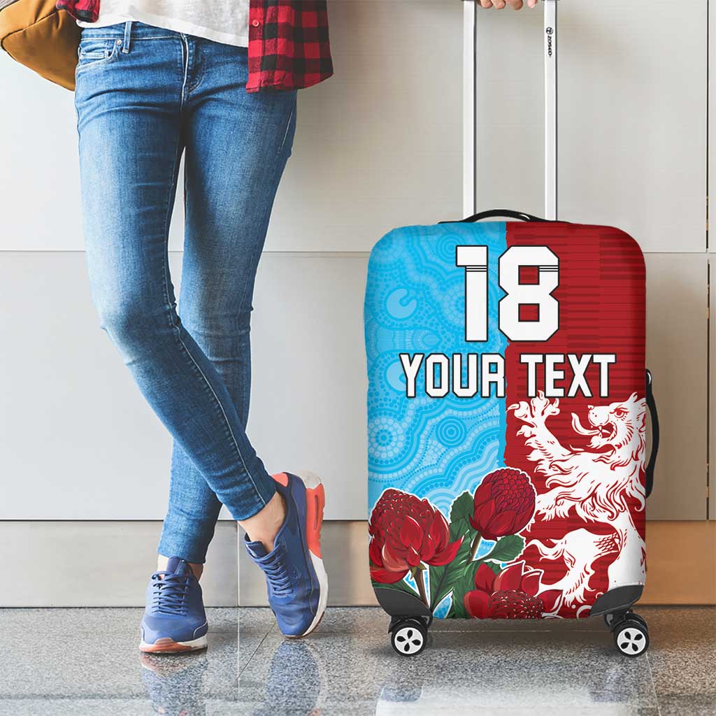Custom British Lions Waratahs Luggage Cover Unique Style LT18