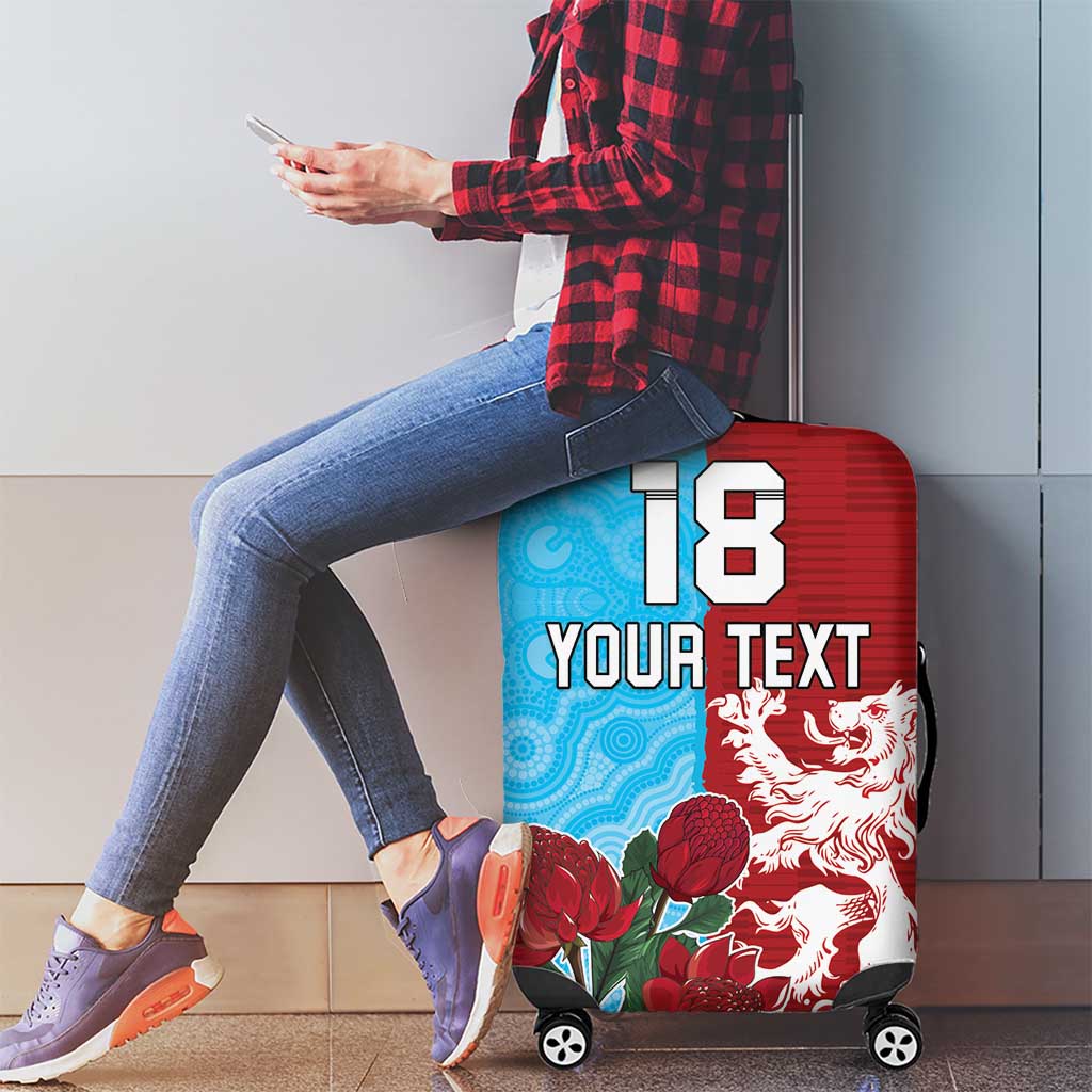 Custom British Lions Waratahs Luggage Cover Unique Style LT18