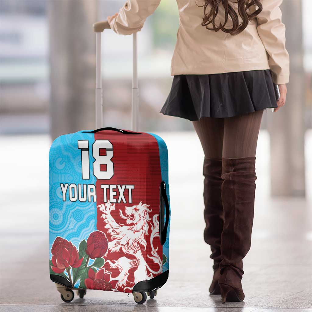 Custom British Lions Waratahs Luggage Cover Unique Style LT18
