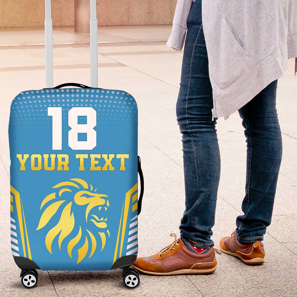 Custom Saint Lucia Kings Cricket Luggage Cover Beinspired Go Champion LT18