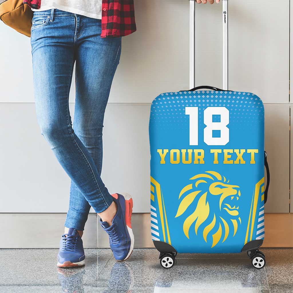 Custom Saint Lucia Kings Cricket Luggage Cover Beinspired Go Champion LT18
