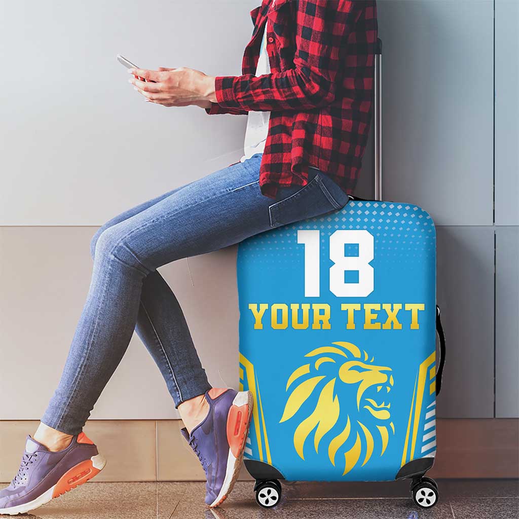 Custom Saint Lucia Kings Cricket Luggage Cover Beinspired Go Champion LT18