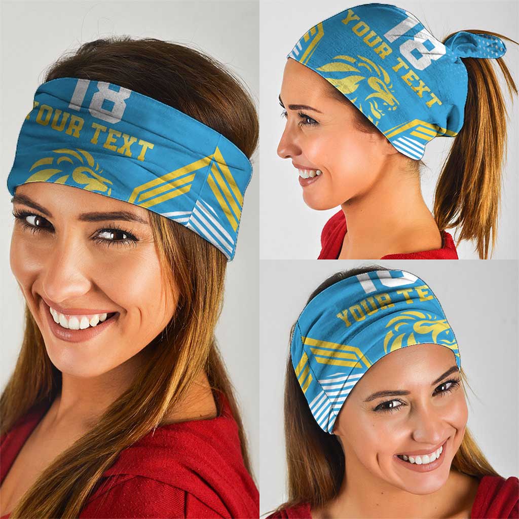 Custom Saint Lucia Kings Cricket Neck Gaiter Beinspired Go Champion LT18