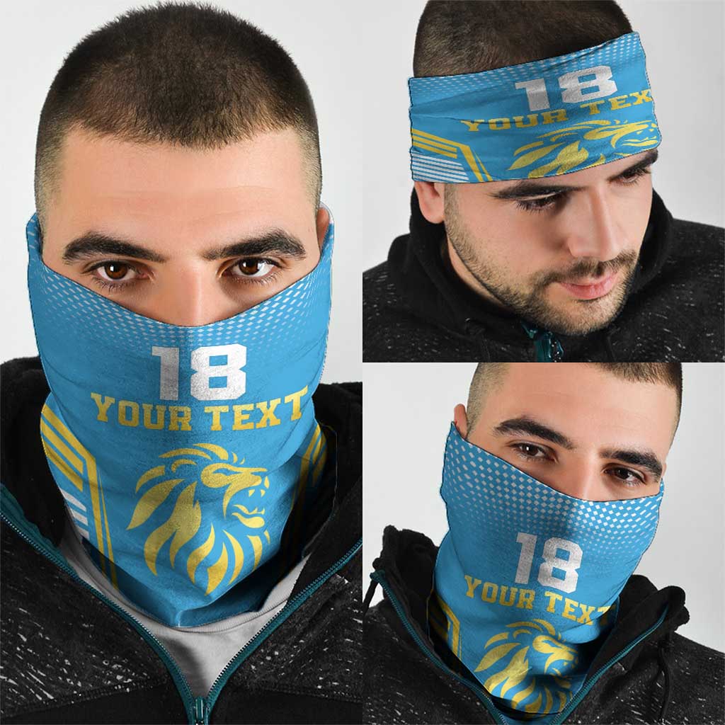 Custom Saint Lucia Kings Cricket Neck Gaiter Beinspired Go Champion LT18