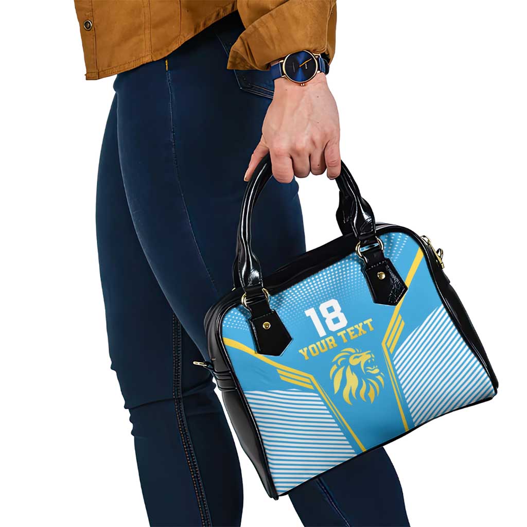 Custom Saint Lucia Kings Cricket Shoulder Handbag Beinspired Go Champion LT18