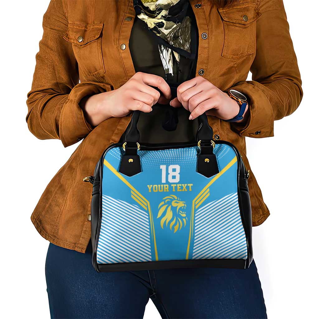Custom Saint Lucia Kings Cricket Shoulder Handbag Beinspired Go Champion LT18