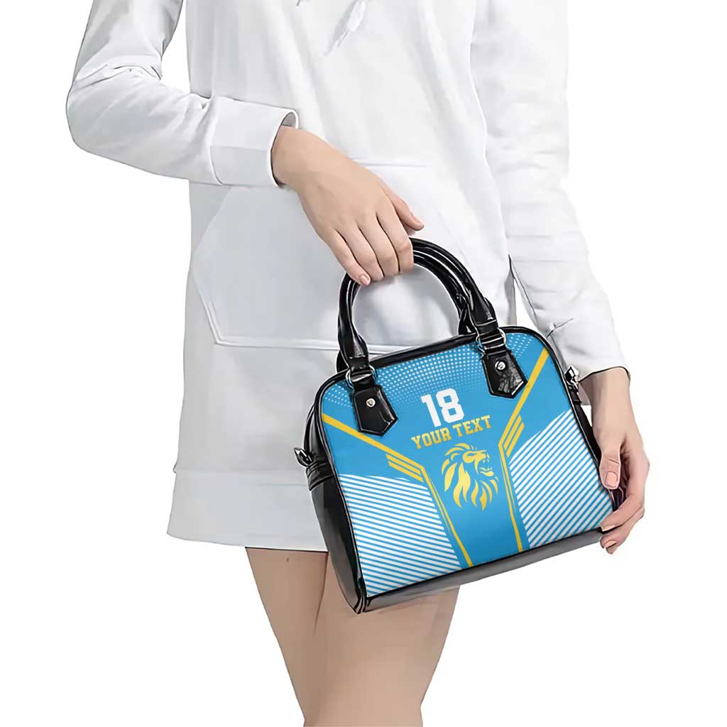 Custom Saint Lucia Kings Cricket Shoulder Handbag Beinspired Go Champion LT18