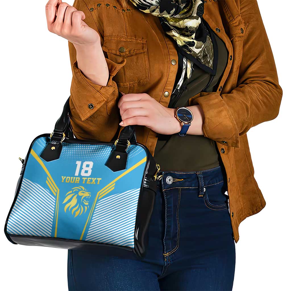 Custom Saint Lucia Kings Cricket Shoulder Handbag Beinspired Go Champion LT18