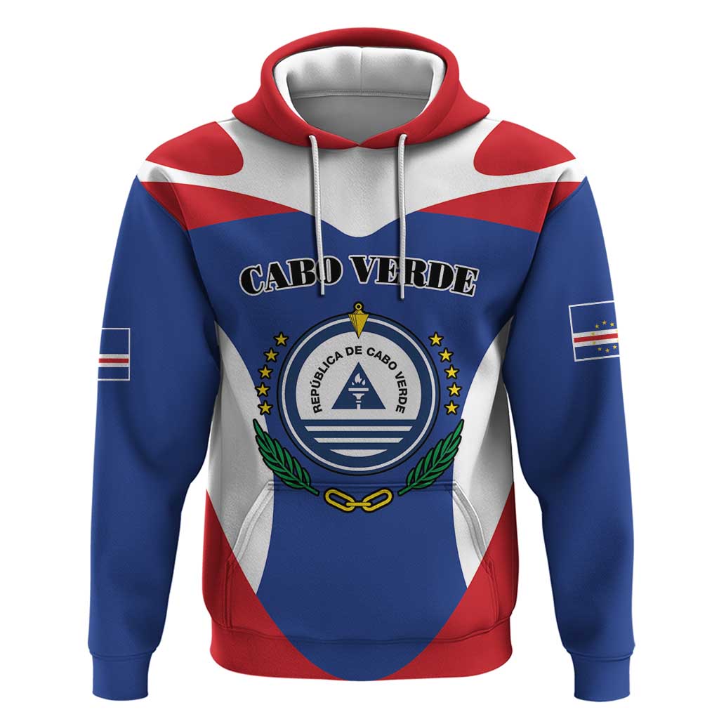 Personalized Cape Verde Coat Of Arms Hoodie Sport Style LT18