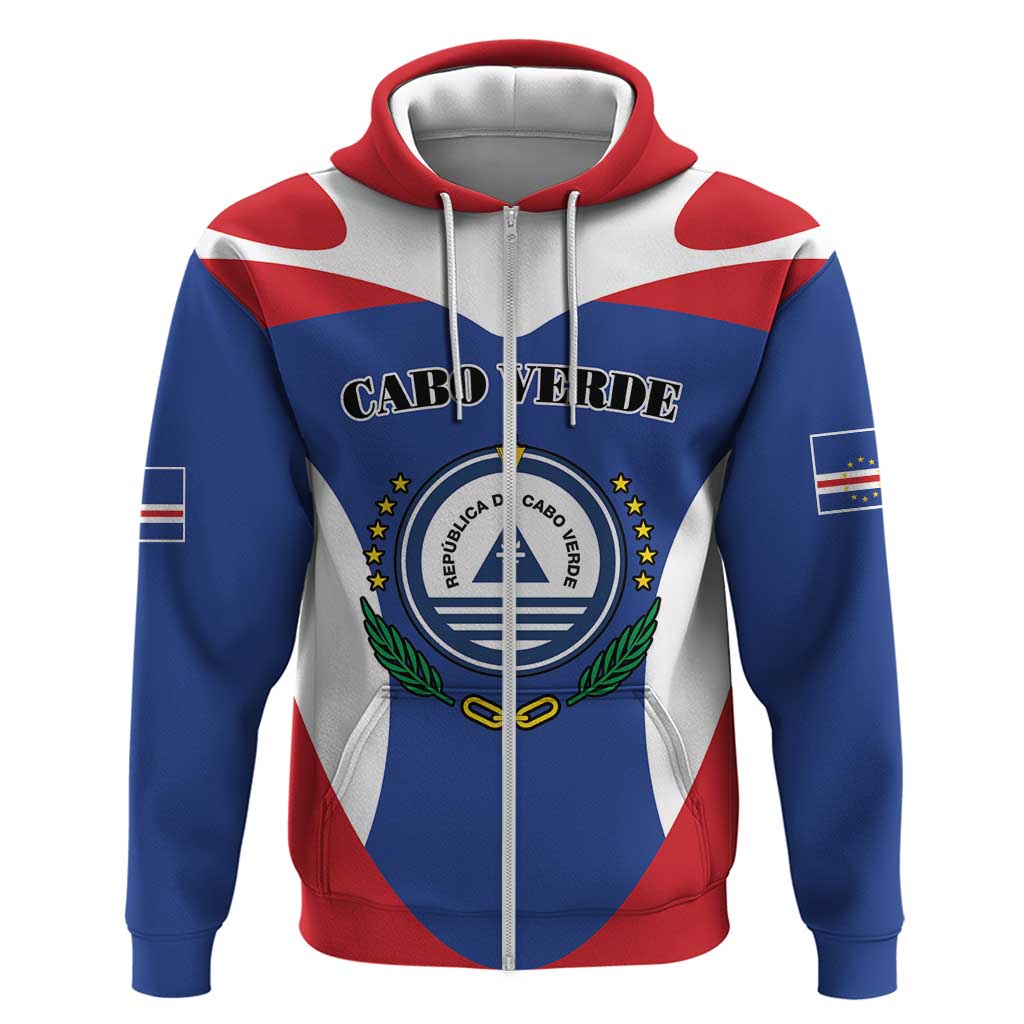 Personalized Cape Verde Coat Of Arms Hoodie Sport Style LT18