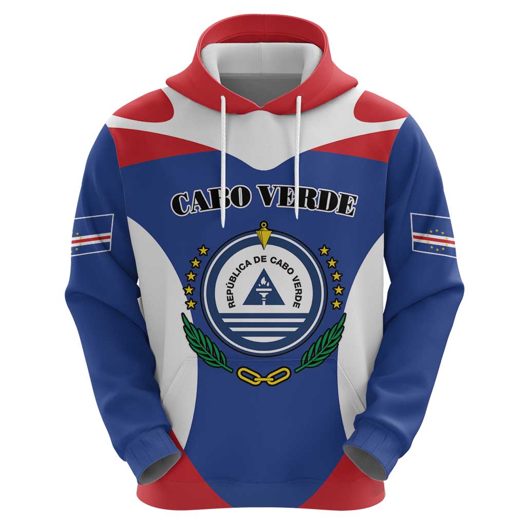Personalized Cape Verde Coat Of Arms Hoodie Sport Style LT18