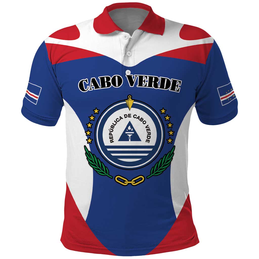 Personalized Cape Verde Coat Of Arms Polo Shirt Sport Style LT18