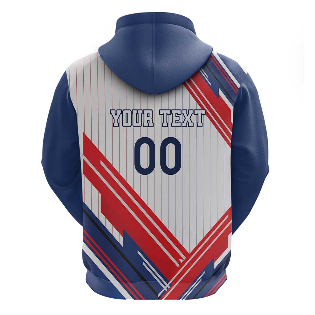 Custom French Football Hoodie France Rooster Mascot Come On Champions LT18